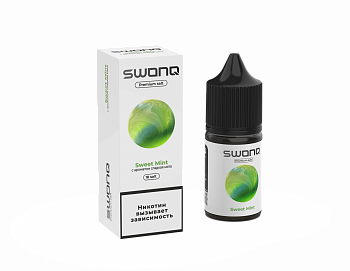 Ар SWONQ SALT "Sweet Mint / Сладкая мята" 30-18